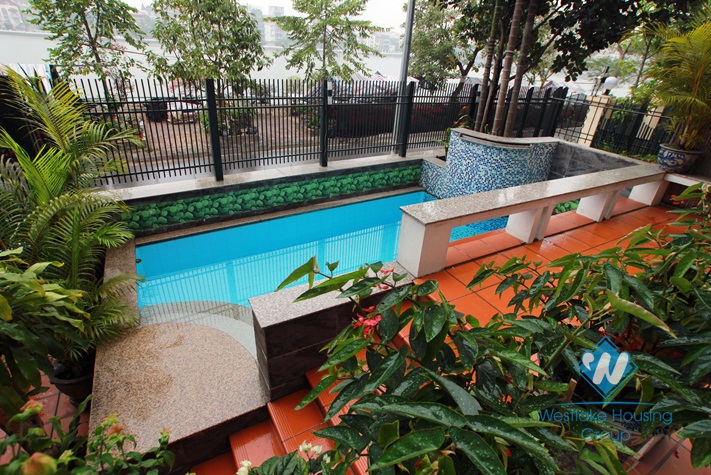 Beautiful house for rent in Westlake area, facing to the lake